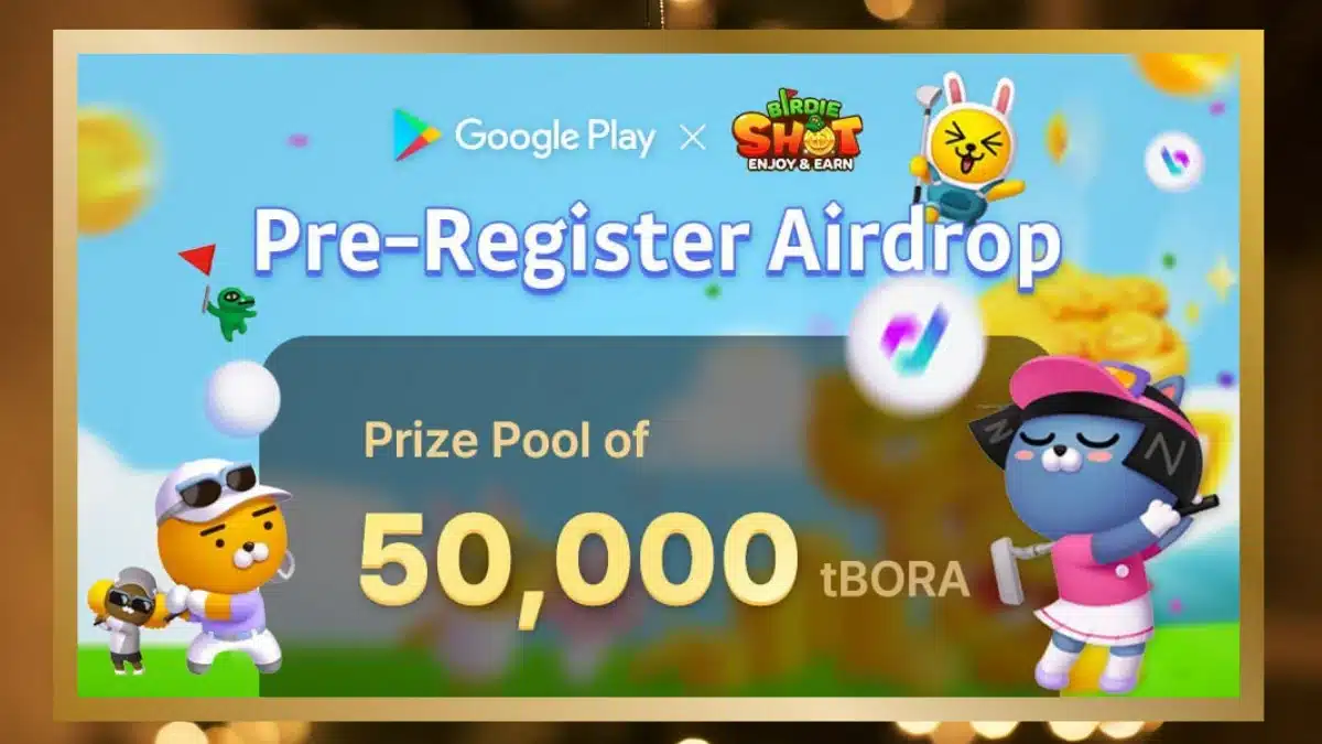 BIRDIE SHOT Google Play Pre-Register Airdrop