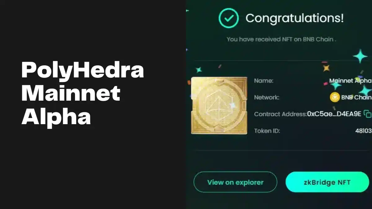 PolyHedra Mainnet Alpha